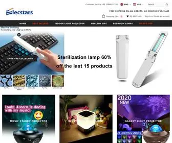 Elecstars.com(Create an Ecommerce Website and Sell Online) Screenshot