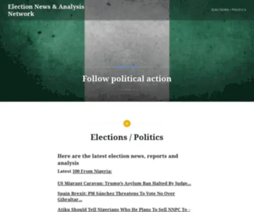 Election.org.ng(Election) Screenshot