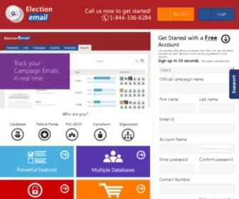 Electionemail.com(Election Email) Screenshot