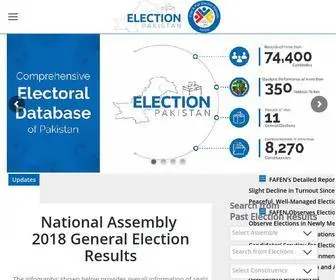 Electionpakistan.com(Election pakistan) Screenshot