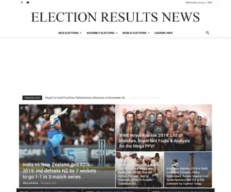 Electionresultsnews.com(Electionresultsnews) Screenshot