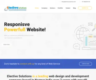 Electivesolutions.com(Mobile App development company) Screenshot