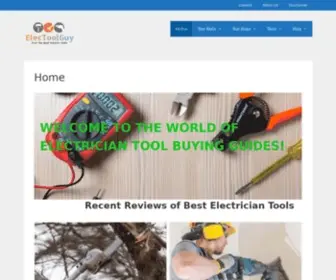 Electoolguy.com(Electoolguy) Screenshot