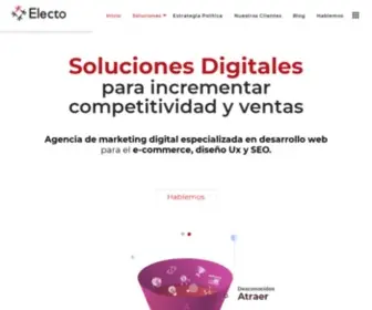 Electo.pe(Agencia Digital en Lima) Screenshot