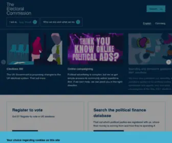 Electoralcommission.org.uk(Electoral Commission) Screenshot
