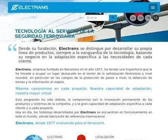 Electrans.es(Expertos en Seguridad Ferroviaria) Screenshot