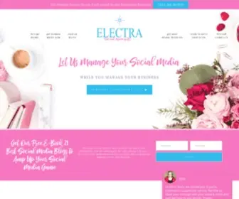 Electrasocialagency.com(Electra Social Agency) Screenshot