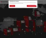 Electrexwelding.com Screenshot