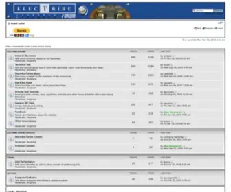 Electribe-Forum.com(Electribe Forum) Screenshot