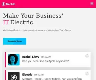 Electric.ai(IT Support for Businesses) Screenshot