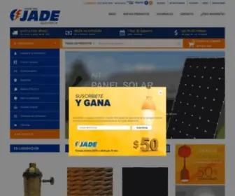 Electricajade.com(Eléctrica JADE) Screenshot