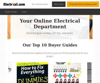 Electrical.com(#1 Source for New and Obsolete Electrical Equipment') Screenshot