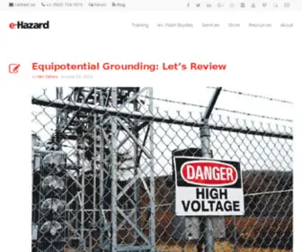ElectricalarcFlashsafety.com(Arc Flash Safety Training) Screenshot