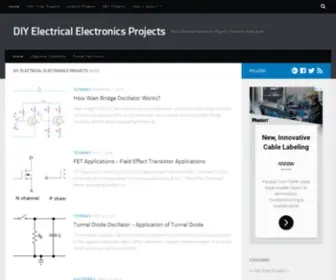 ElectricalbasicProjects.com(DIY Electrical Electronics Projects) Screenshot