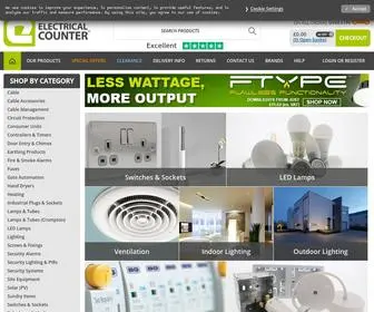 Electricalcounter.co.uk(The Electrical Counter) Screenshot