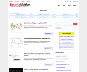 Electricaledition.com(Electricaledition) Screenshot