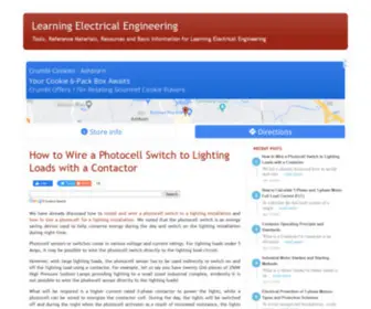 Electricalengineeringtoolbox.com(Learning Electrical Engineering) Screenshot