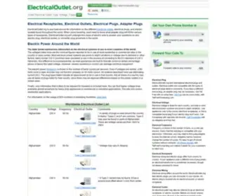 Electricaloutlet.org(Electrical Receptacles) Screenshot