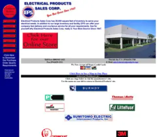 Electricalproducts.com(Electrical Products Sales Corp) Screenshot