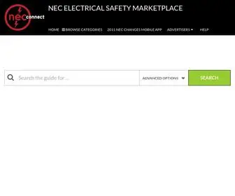 Electricalsafetymarketplace.com(The NEC Electrical Safety Marketplace) Screenshot