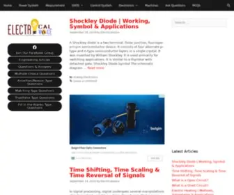 Electricalvoice.com(The Complete Free Study Material and Notes for Electrical) Screenshot