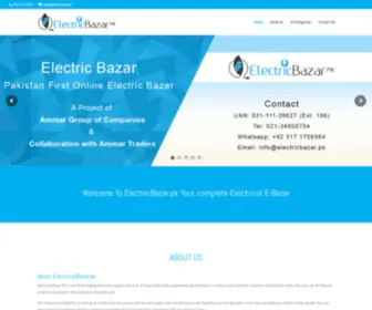 Electricbazar.pk(Electrical) Screenshot