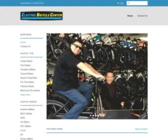 Electricbicyclecenter.com(Fullerton Electric Bicycle) Screenshot