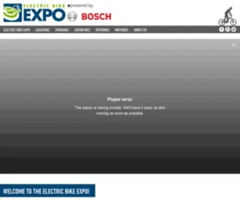 Electricbike-Expo.com(Electric Bike Expo) Screenshot