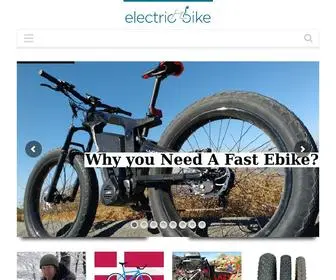 Electricbike.com(Electric Bike Reviews and Reports /) Screenshot