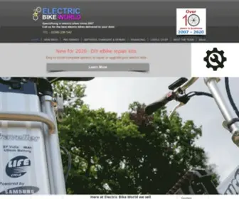 ElectricbikeWorld.net(Fastest Electric Bikes) Screenshot