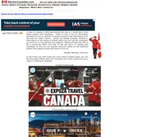 Electriccanadian.com(Electric Canadian) Screenshot