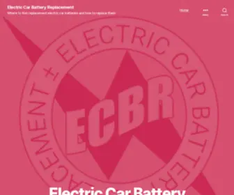 Electriccarbatteryreplacement.com(Electric Car Battery) Screenshot