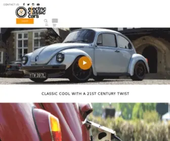 Electricclassiccars.co.uk(Electric Classic Cars) Screenshot