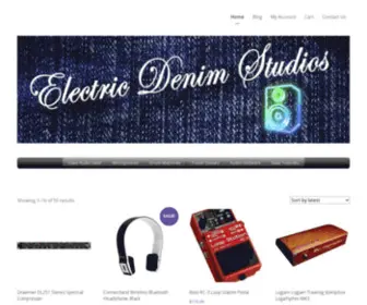 ElectriCDenimstudios.com(Pages Archive) Screenshot