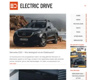 ElectriCDrivemagazin.de(Electric Drive Magazin) Screenshot