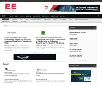 Electricenergyonline.com(Electric Energy Online) Screenshot