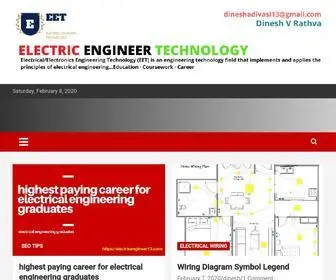 Electricengineer13.com(ELECTRIC ENGINEER TECHNOLOGY EET) Screenshot