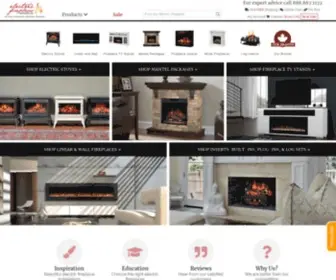 ElectricFireplacescanada.ca(Electric Fireplaces) Screenshot