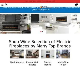 ElectricFireplacesdepot.com(Electric Fireplaces) Screenshot