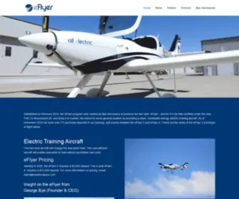 ElectricFlyer.com(Innovation for the Next Generation) Screenshot