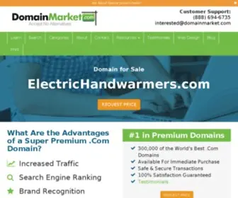 Electrichandwarmers.com(Forsale Lander) Screenshot