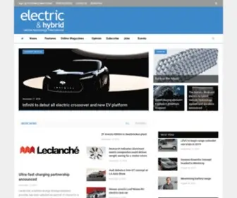 Electrichybridvehicletechnology.com(Electric & Hybrid Vehicle Technology International) Screenshot