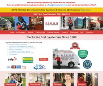 Electrician-FT-Lauderdale.com(Fort Lauderdale Area Electrician) Screenshot