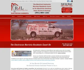 Electricianmurrieta.net(Electrician Murrieta) Screenshot