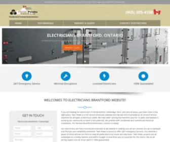 Electriciansbrantford.ca(Electricians Brantford) Screenshot
