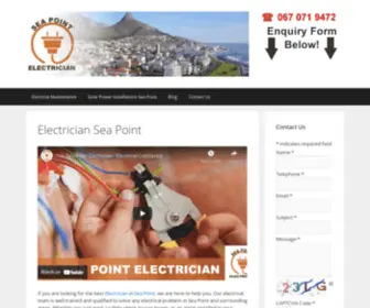 Electricianseapoint.co.za(Sea Point Electrical Services) Screenshot