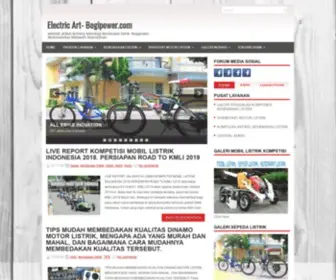 Electricisart-Bogipower.com(Electric Art) Screenshot
