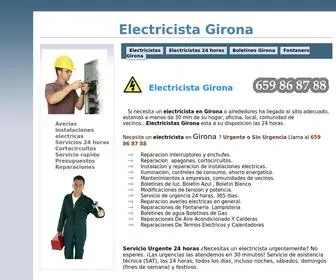 Electricistagirona.es(Electricista Girona) Screenshot