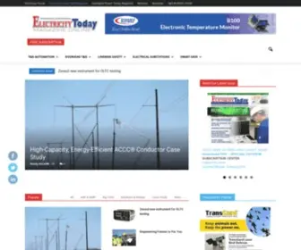 Electricity-Today.com(Electricity Today) Screenshot