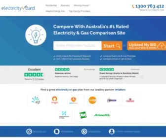 Electricitywizard.com.au(Compare Energy Plans NSW) Screenshot